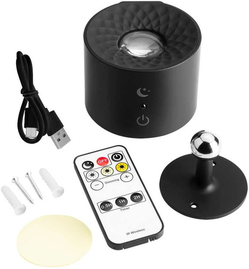 Lampa LED vidaus apšvietimas + nuotolinio valdymo pultas 2500 mAh