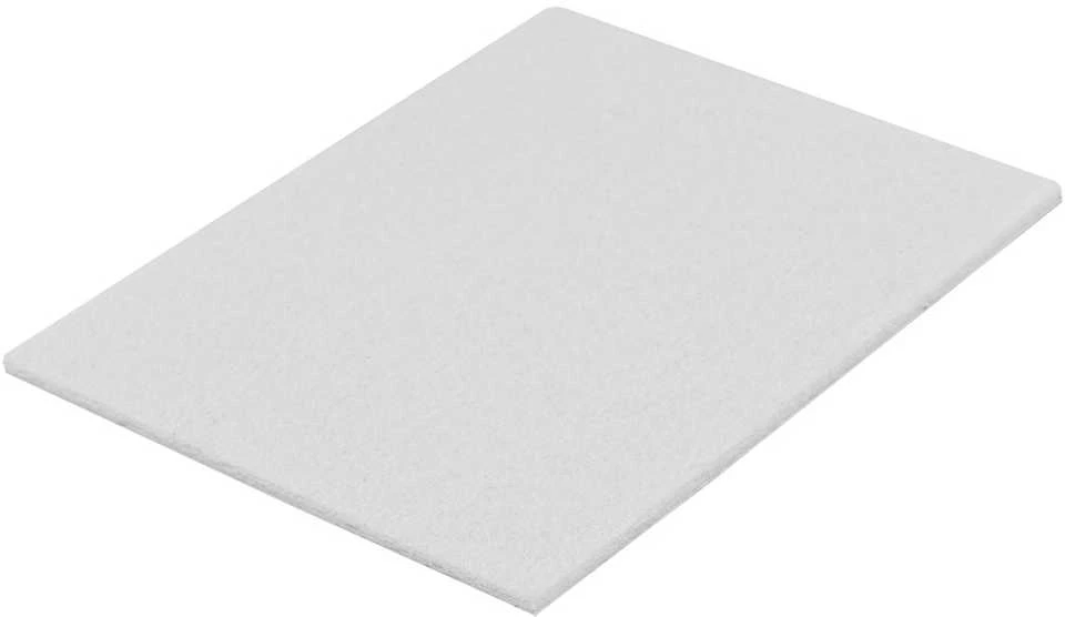 Podkładki Lipnūs veltinio įklotai, balti, 80x100 mm, 2 vnt.