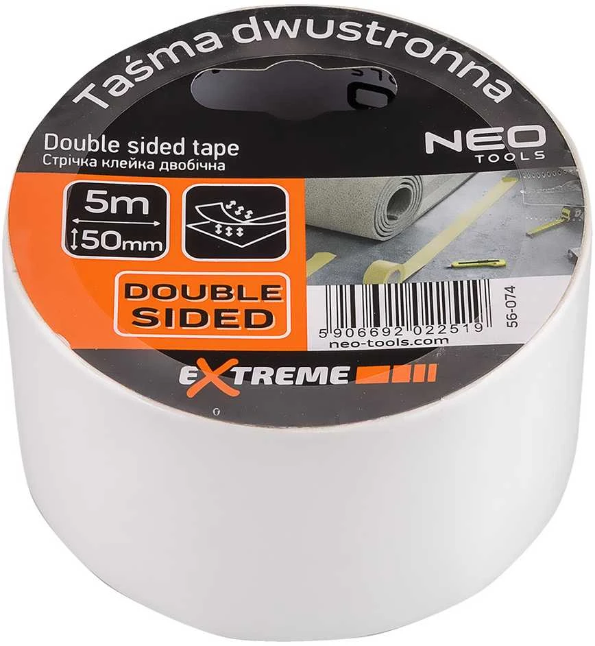 Neo Taśma Dvipusė lipni juosta 50 mm x 5 m
