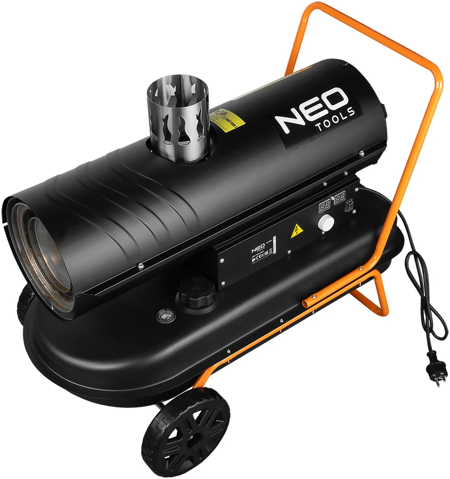 Neo Tools Tepalinis šildytuvas su išmetamųjų dujų išleidimu 20kW