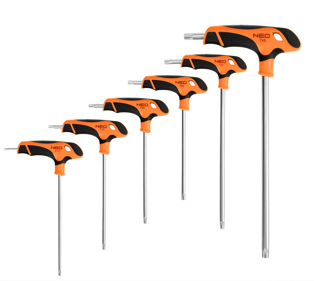 Neo Tools Torx raktai 6 vnt.įdėklas