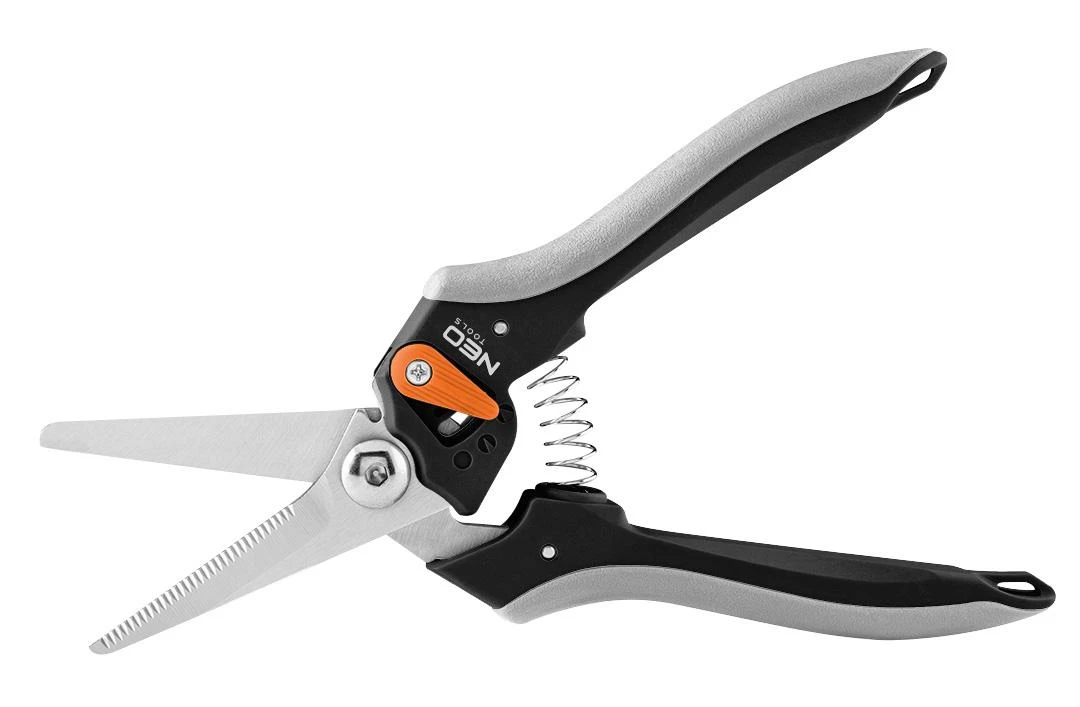 Sekator Universalus genėtuvas 210 mm, ilgis iki 6 mm, reguliuojamas atstumas tarp žirklių