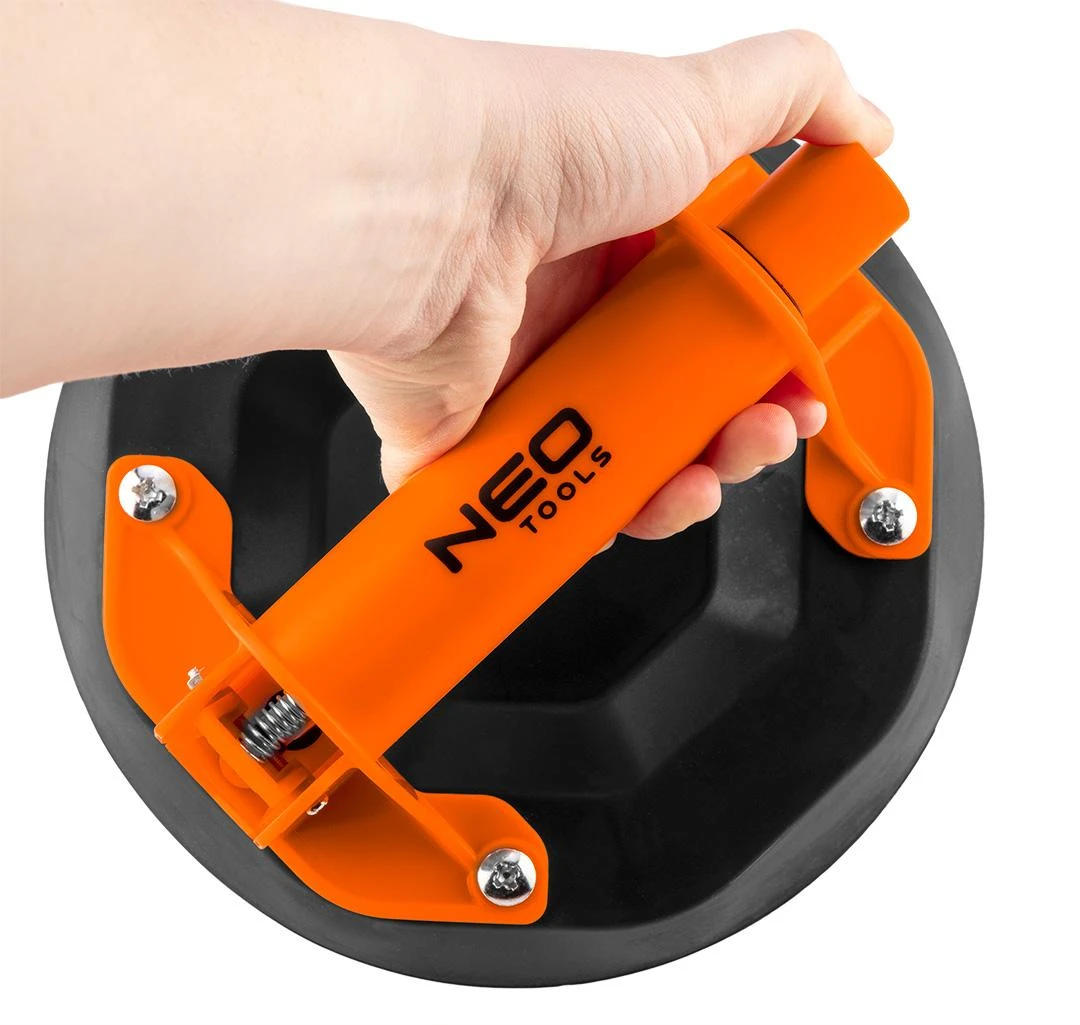 Neo Tools Przyssawka Vakuuminis siurbimo puodelis su pompa, plytelėms ir stiklui, 160 kg, dėkle
