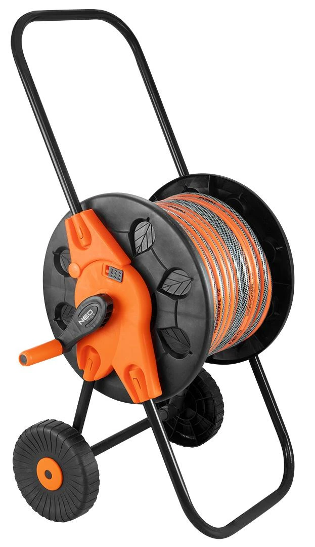 Wózek Vežimėlis Sodo žarnos vežimėlis, plastikinis, iki 60 m 1/2 colio žarnos