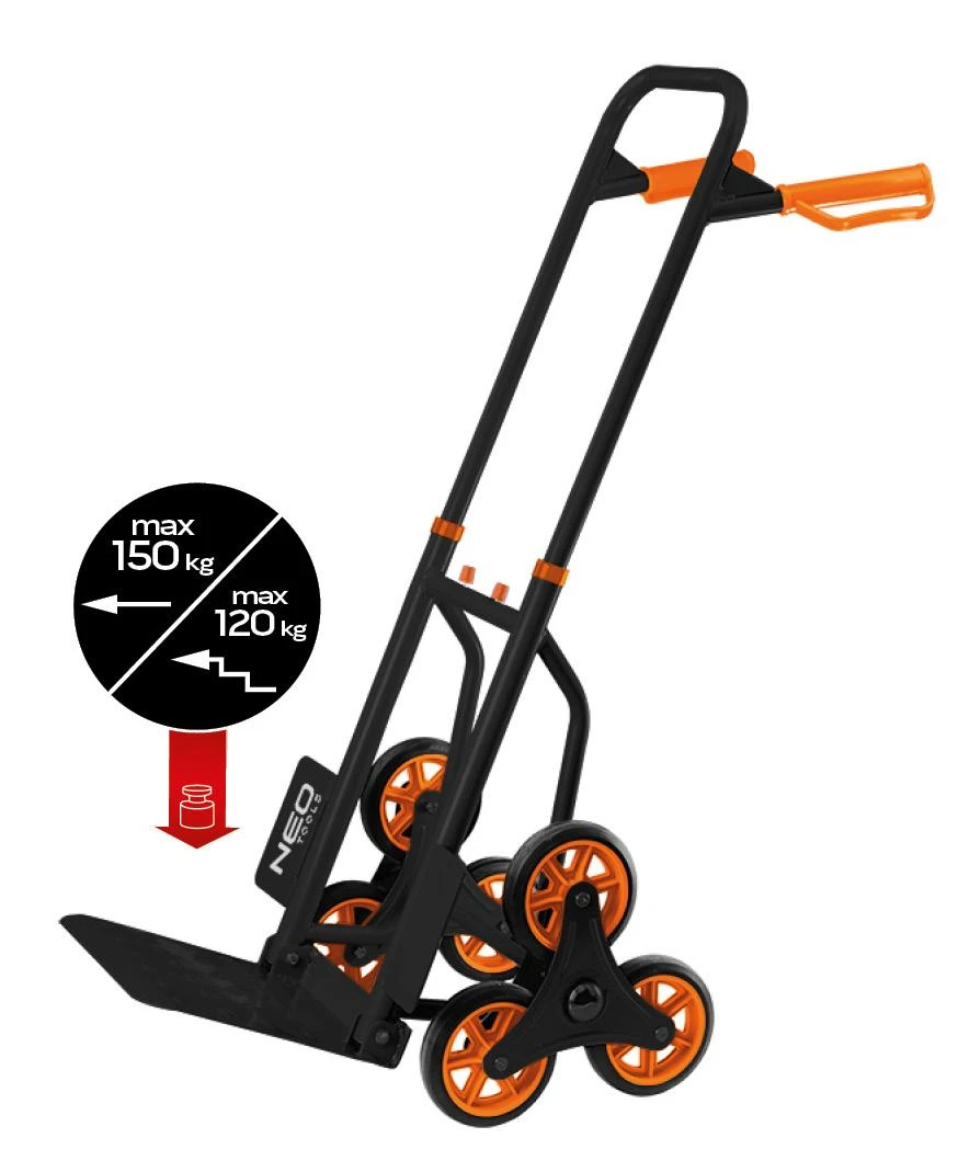 Vežimėlis laiptais Neo 150kg