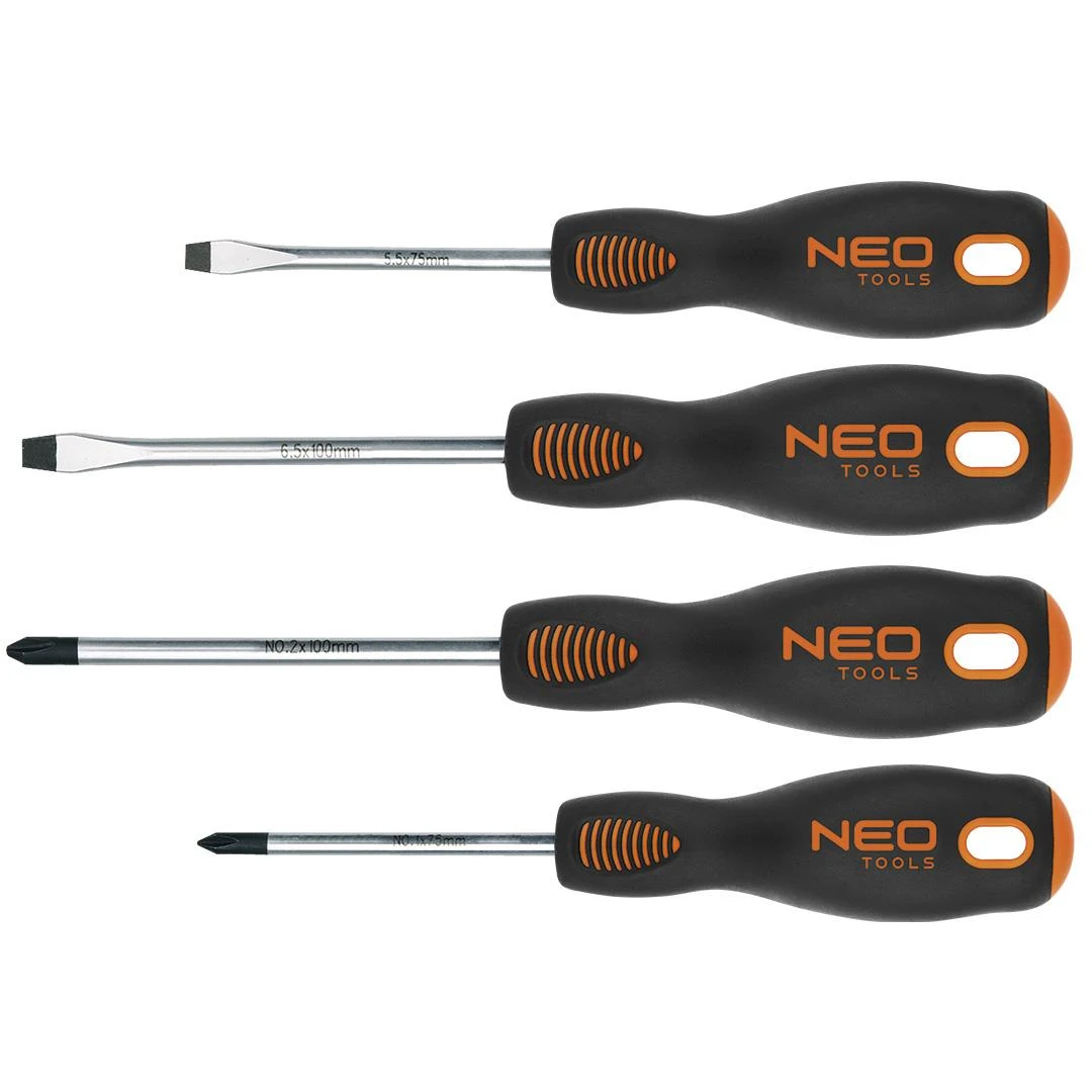 Zestaw Atsuktuvai 4 vnt. Neo (04-204)