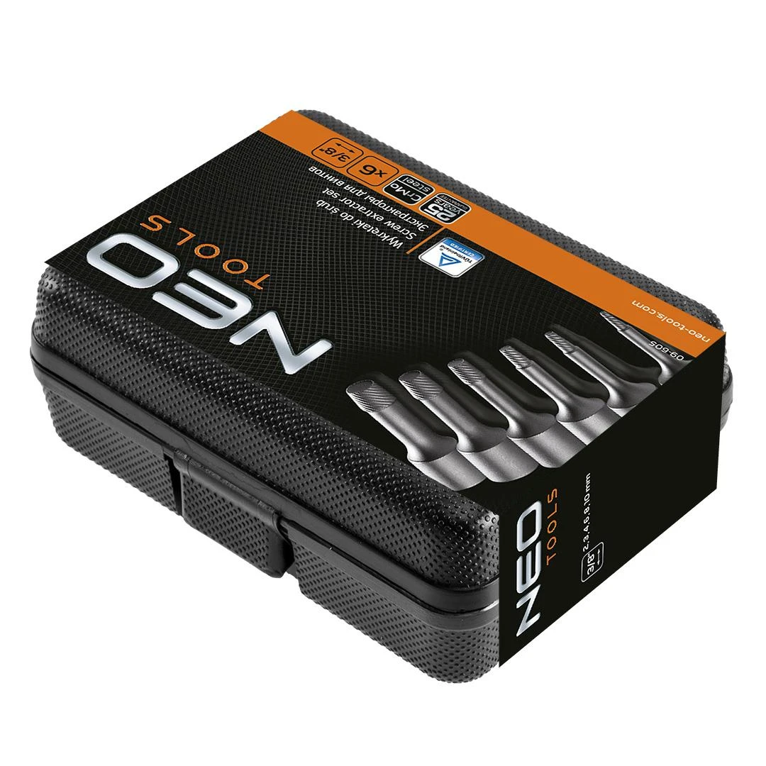 Wykrętaki Varžtų rinkinys Neo 09-605, 6 vnt.