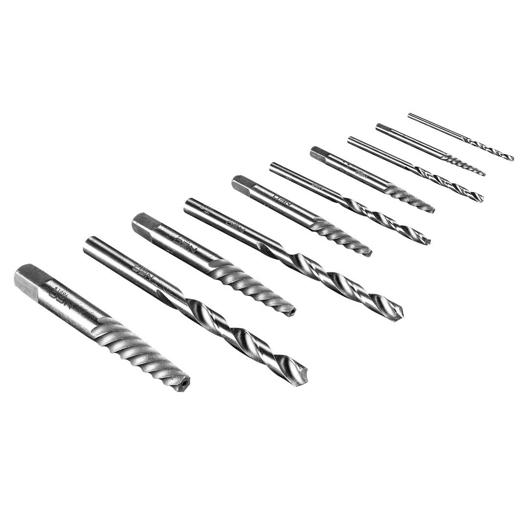 Wykrętaki Grąžtų komplektas 2-7,5 mm
