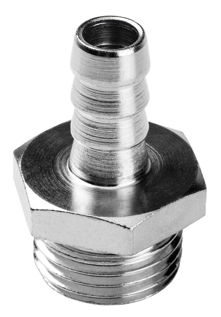 Złącze 10 mm žarnos jungtis su 1/2 colio išoriniu sriegiu