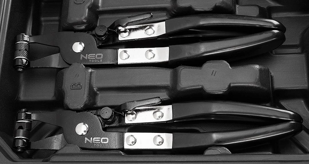 Neo žarnos spaustukų rinkinys 9 vienetai (11-228)