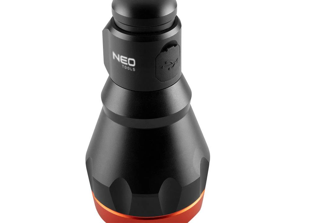 Neo Tools įkrovimo lempa, 1xled, 1x4000 mah, usb, 10w, 4 apšvietimo režimai