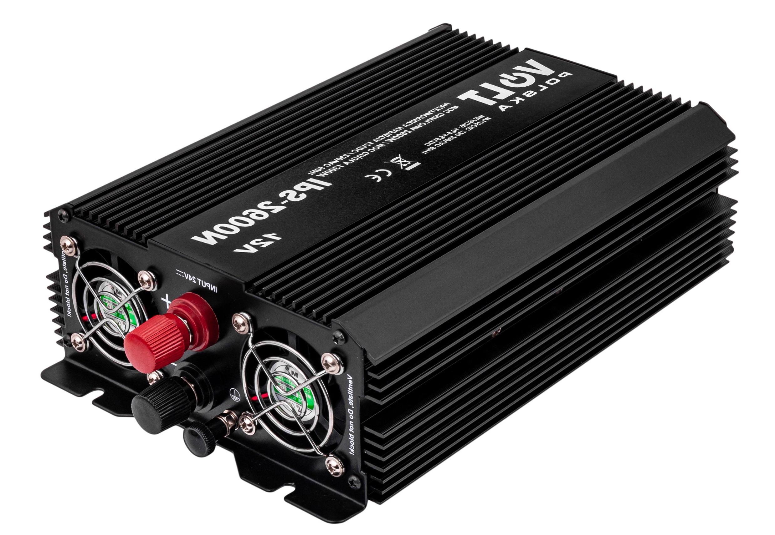 Volt Myk Auto Įtampos keitiklis IPS 12/230V (1300/2600W)