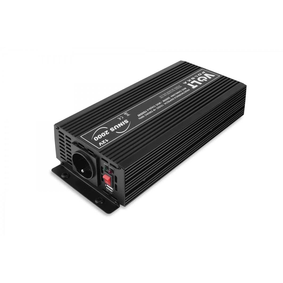 Volt Sinus 2000 įtampos keitiklis su USB jungtimi
