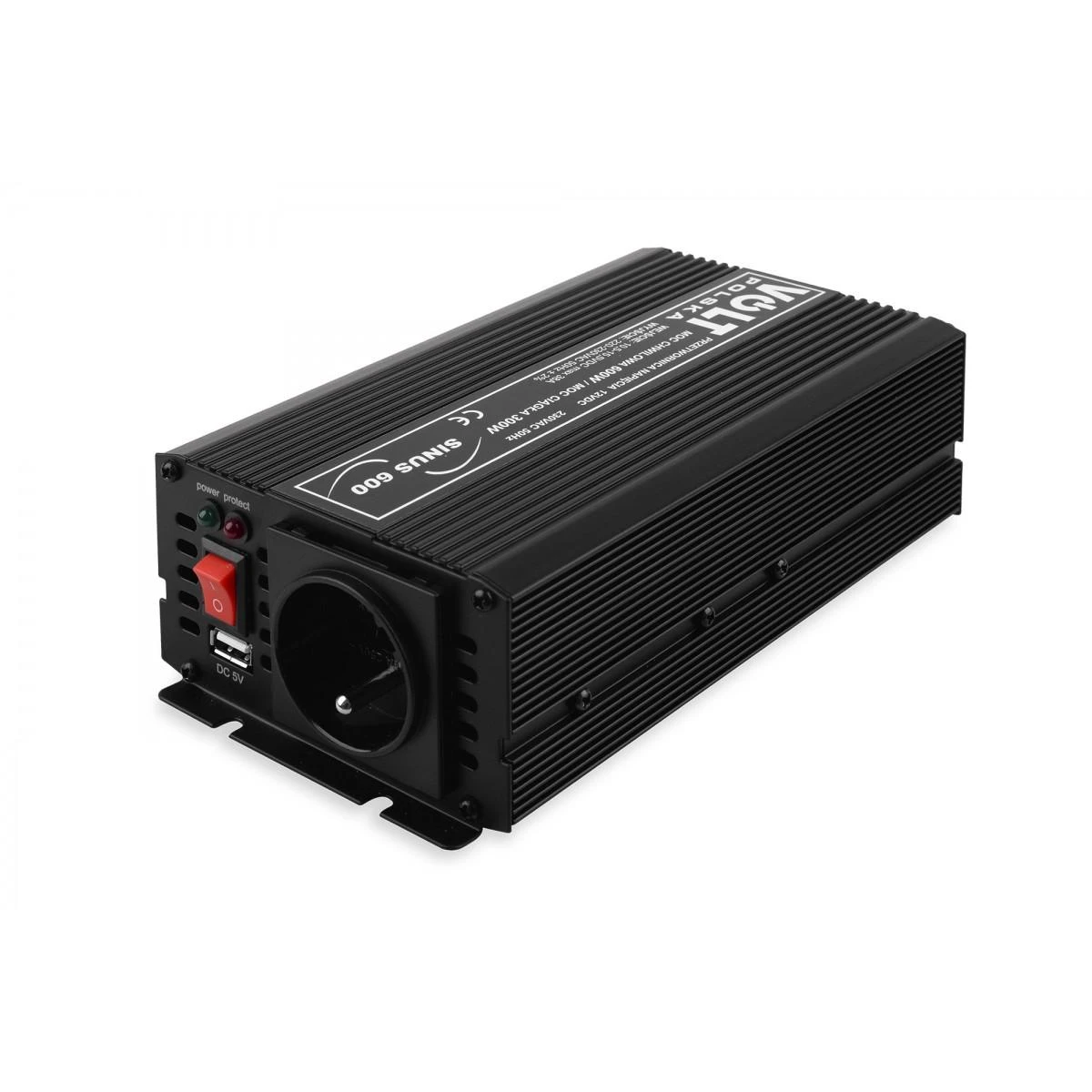 Voltų sinusinis keitiklis 12V / 230V 300 / 600W