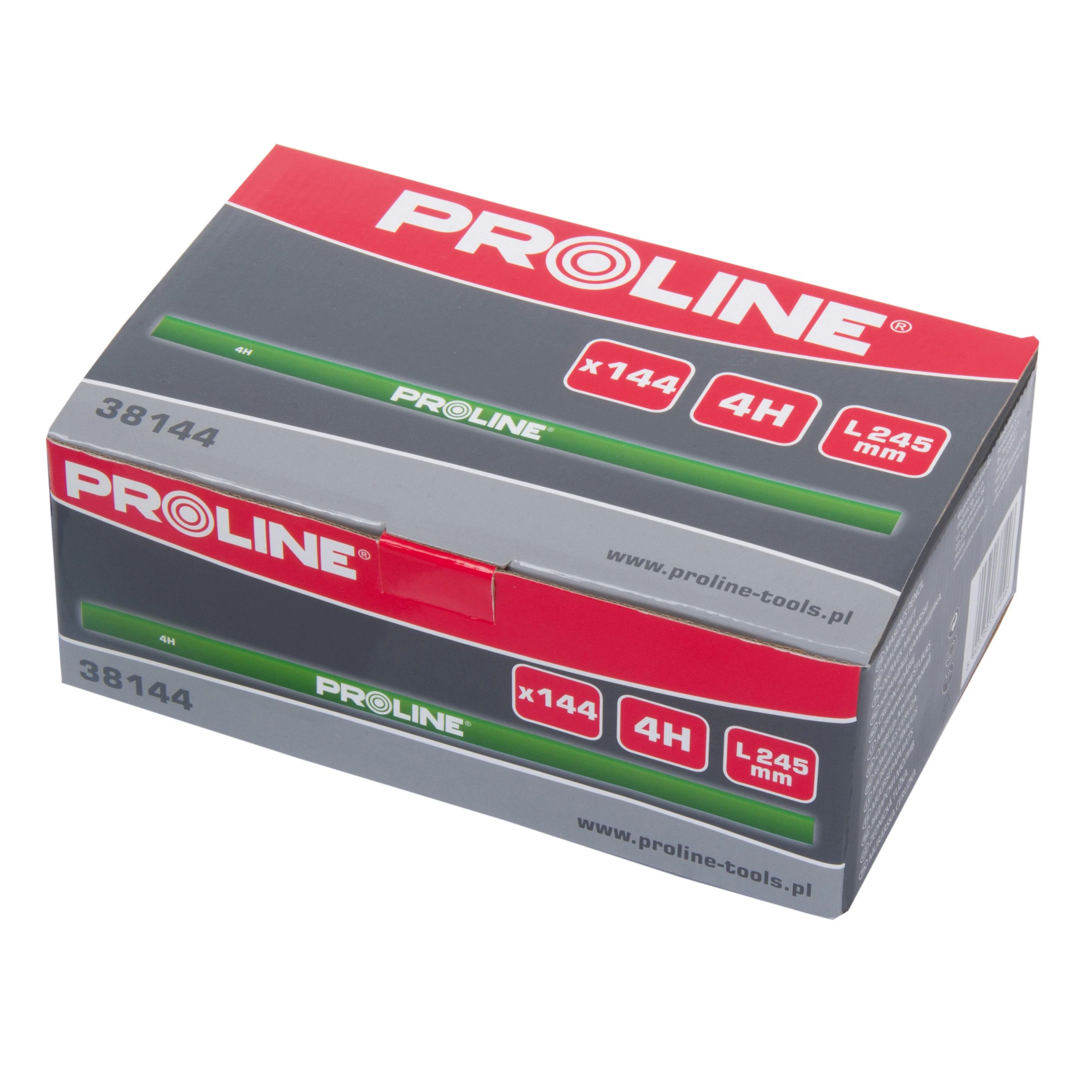 Ołówki 4 žalių mūrininkų pieštukų rinkinys, 144 vnt., proline