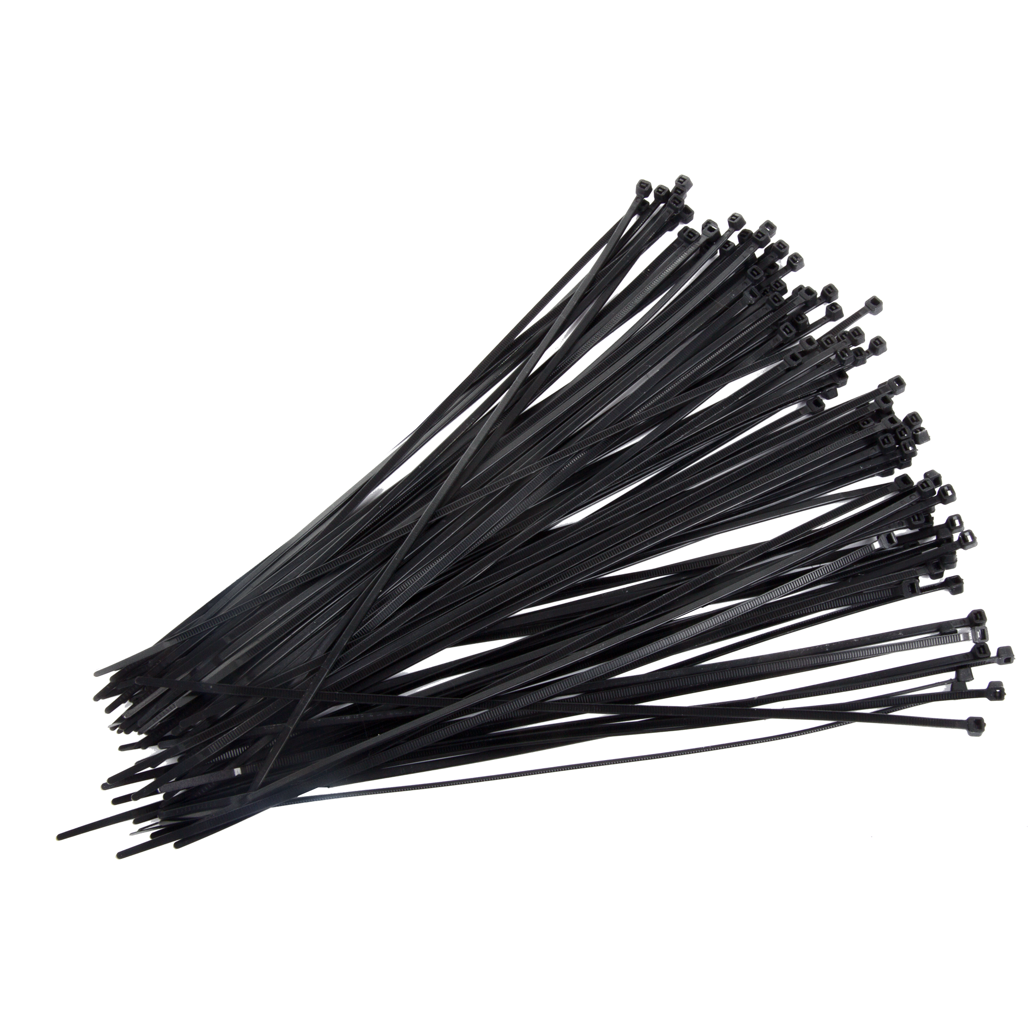 ‎Opaski Nailoniniai kabelių raiščiai (juodi), 3,6x300 mm, 100 vnt., proline