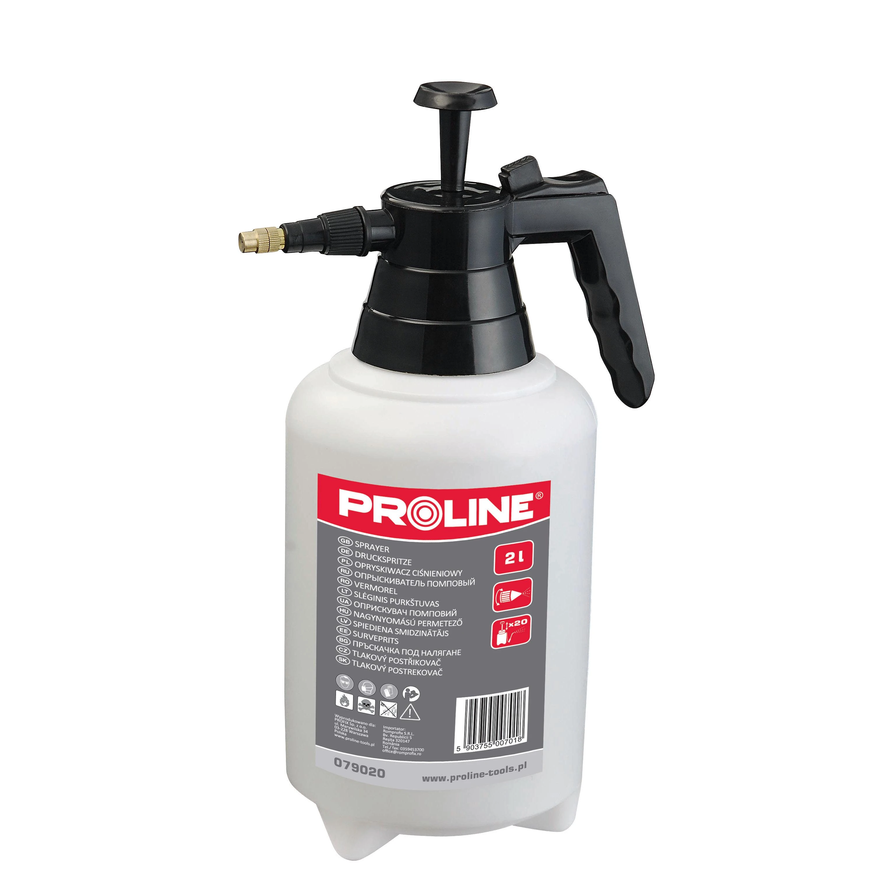 Opryskiwacz 2,0 l „Proline“ purkštuvas