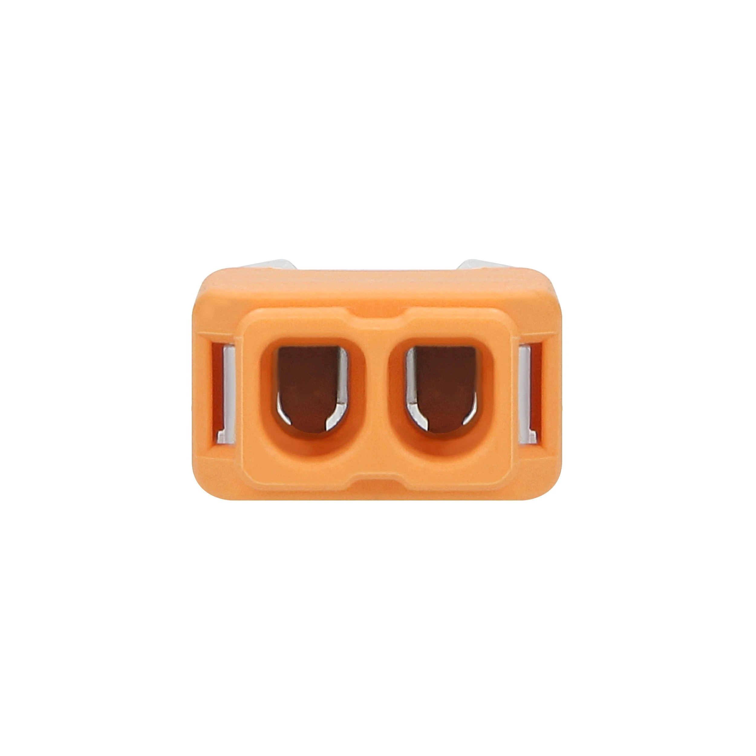 Orno Złączka 2 laidų įspaudžiama instaliacinė jungtis; 0,75–2,5 mm² laidui; IEC 300V/24A; 100 vnt.