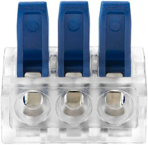 Orno Złączka 3 laidų kompresinė instaliacinė jungtis; bet kokiam 0,75–4 mm² laidui; IEC 450V/32A 100 vnt.