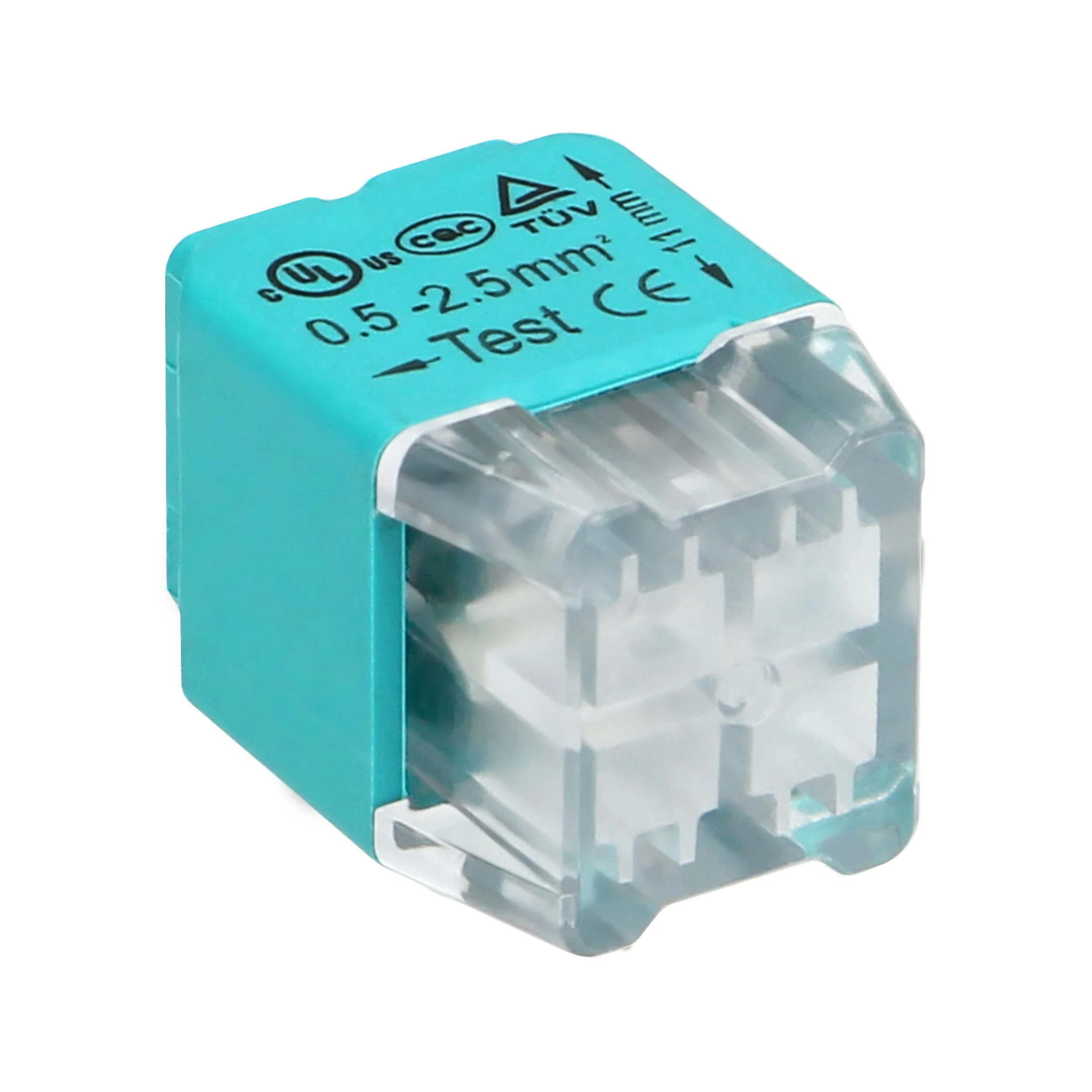 Orno Złączka Įspaudžiama instaliacinė jungtis, 4 laidų, dvieilė, 0,75–2,5 mm² laidams, IEC 300V/24A, 100 vnt.