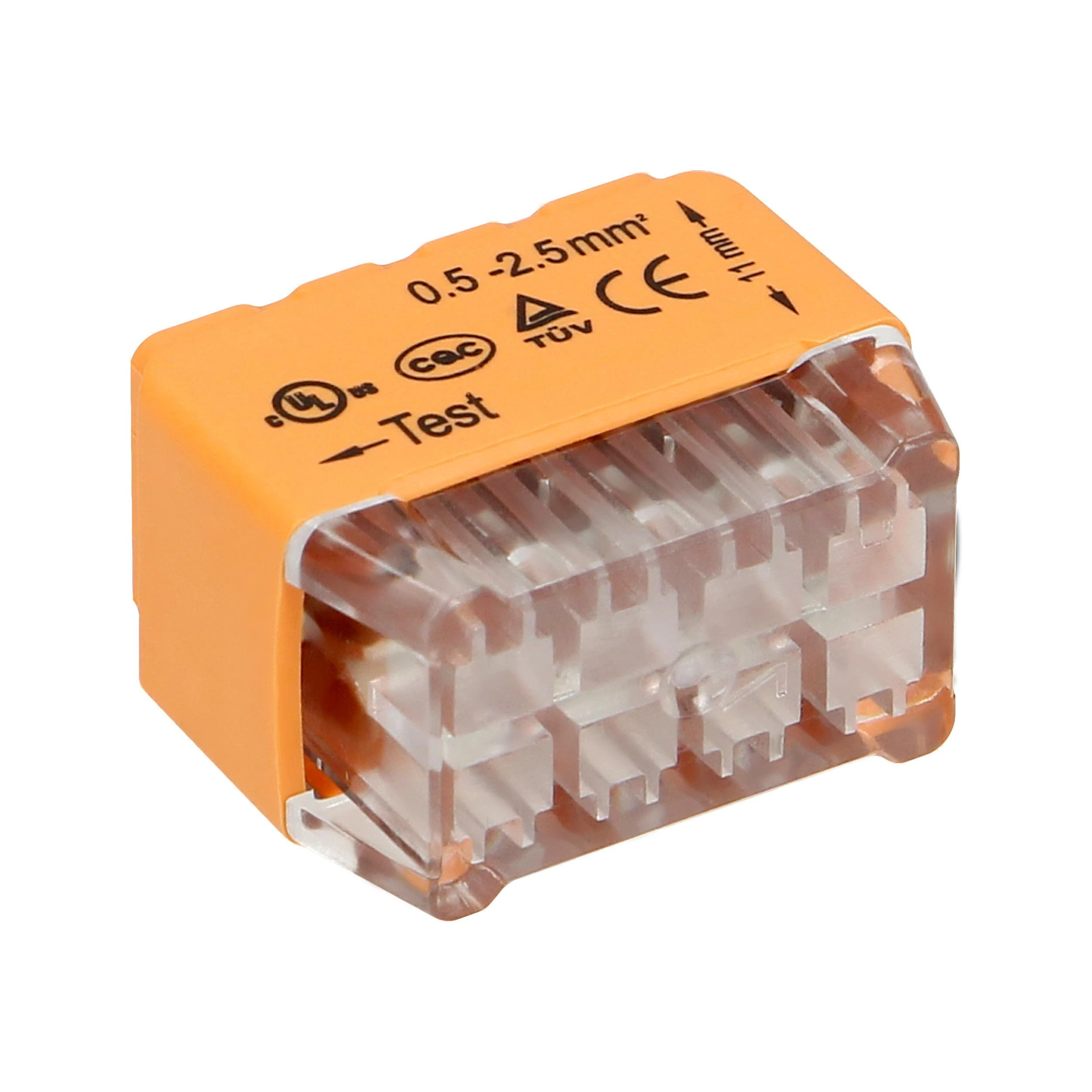 Orno Złączka Įspaudžiama instaliacinė jungtis, 8 laidų, dviejų eilių, 0,75–2,5 mm² laidams, IEC 300V/24A, 50 vnt.