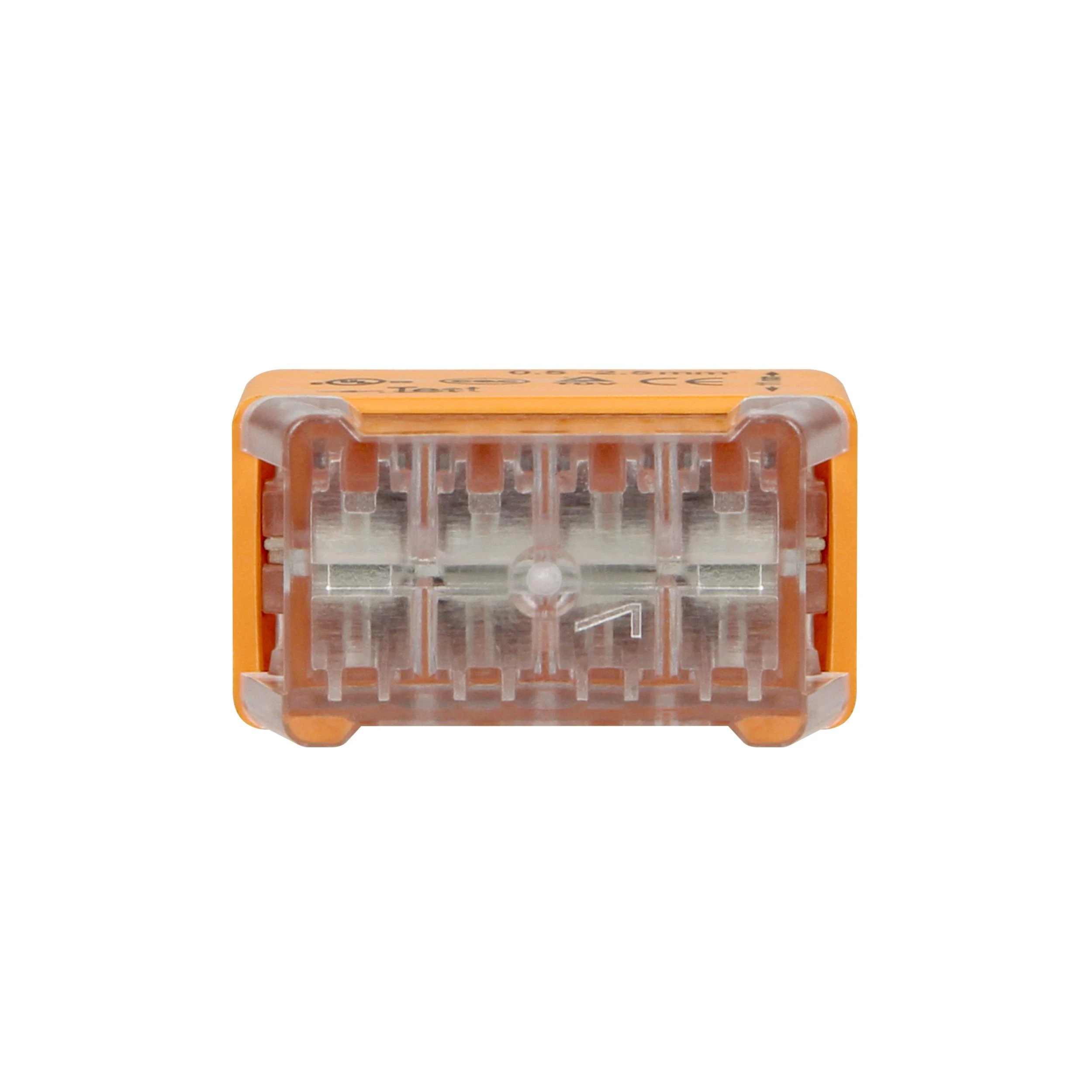 Orno Złączka Įspaudžiama instaliacinė jungtis, 8 laidų, dviejų eilių, 0,75–2,5 mm² laidams, IEC 300V/24A, 50 vnt.