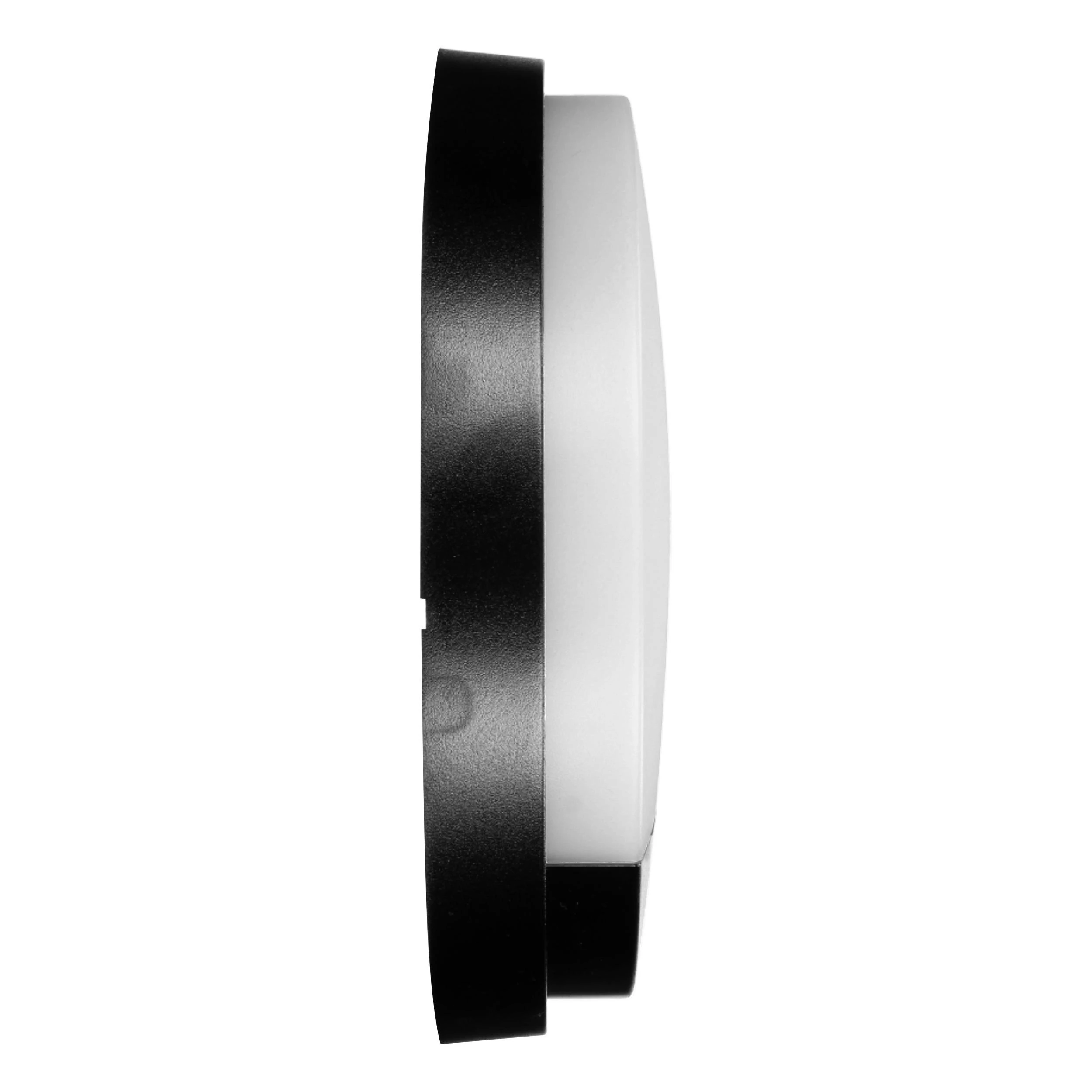 Sieninis šviestuvas Orno AGAT LED 15W, sodo šviestuvas su judesio jutikliu, 140°, 1100lm, IP54, 4000K, juodas