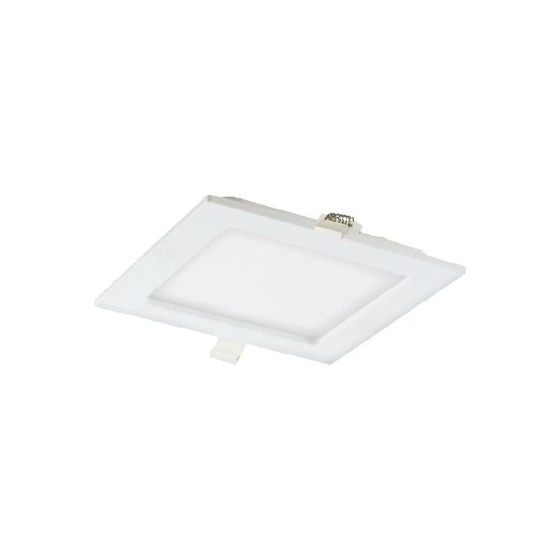 Orno AKMAN LED 9W, įleidžiamas šviestuvas, kvadratinis, 530lm, 3000K, baltas, su integruotu LED maitinimo šaltiniu