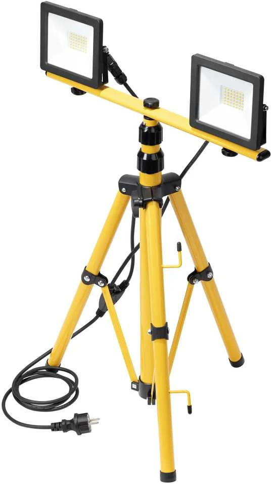 Orno ALLED 2x30W prožektorių rinkinys su trikoju ir laidu