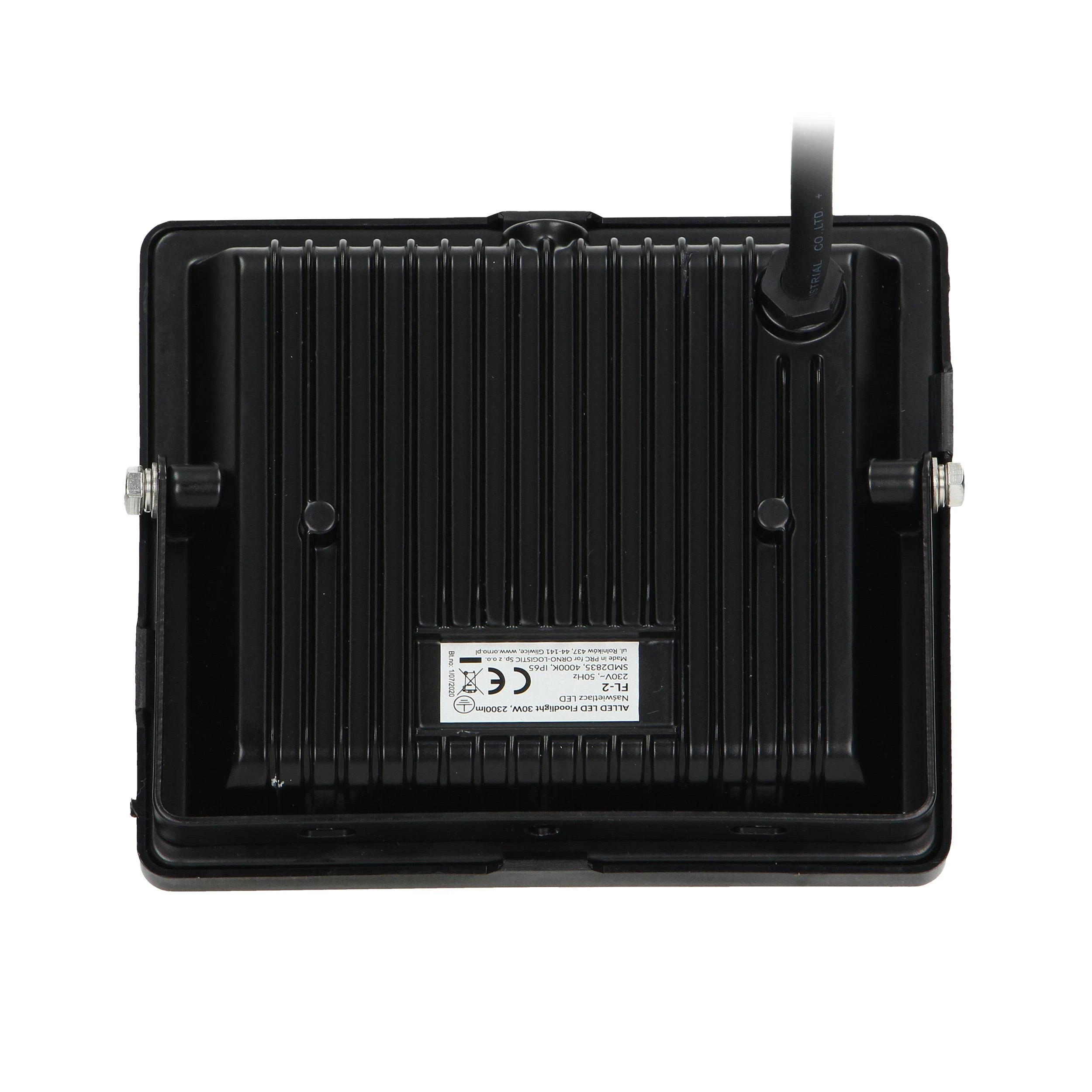 Orno ALLED 30W LED prožektorius, 2400lm, IP65, 4000K, aliuminis + stiklas