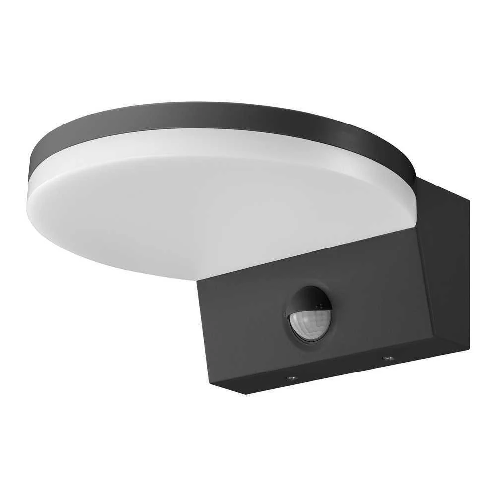Orno ASPEN LED 15W, sodo šviestuvas su PIR judesio jutikliu, 1300lm, IP65, 4000K, pilkas