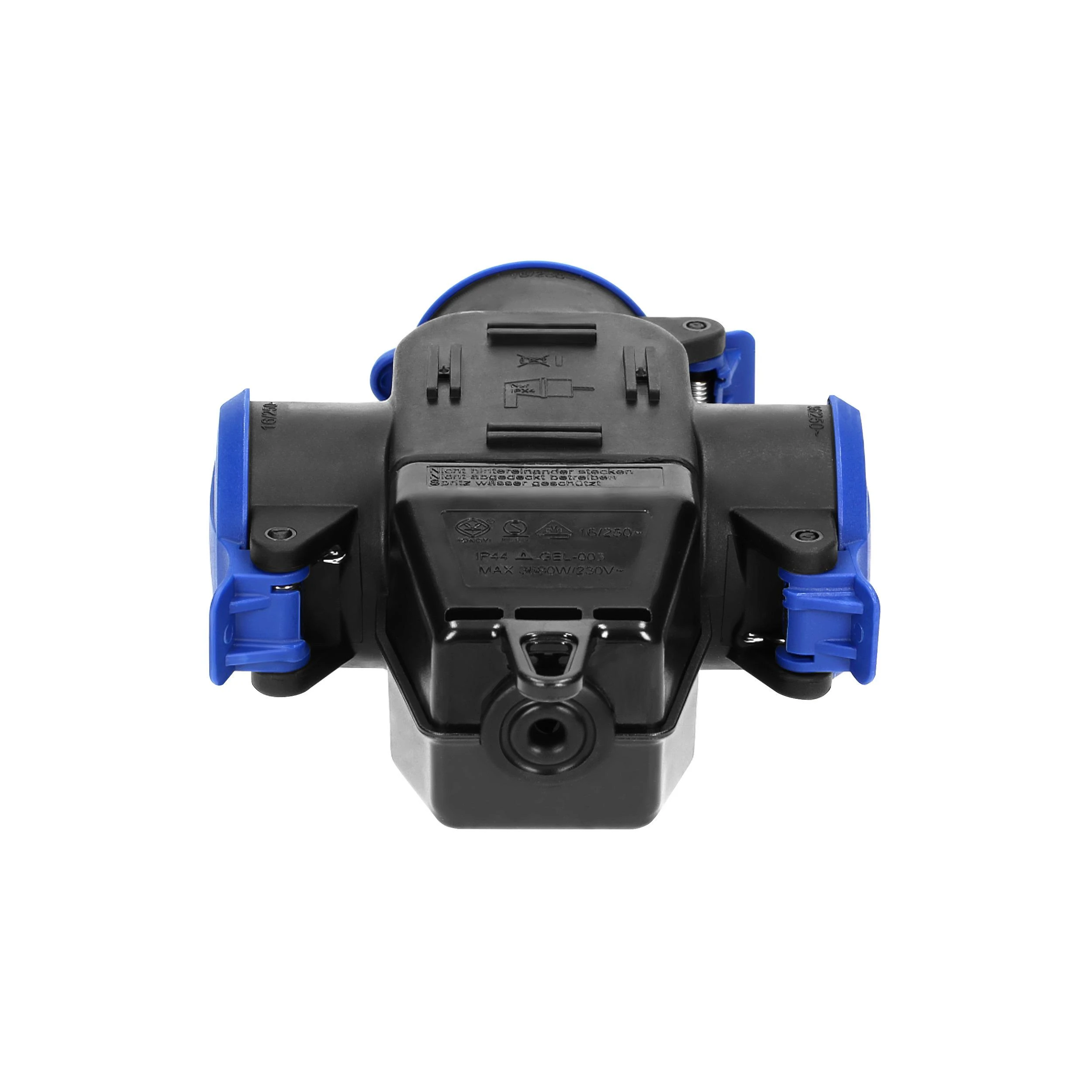 ORNO ROZGAŁĘŹNIK TRÓJGNI.SCHUKO 3X2P+Z 16A, IP 44