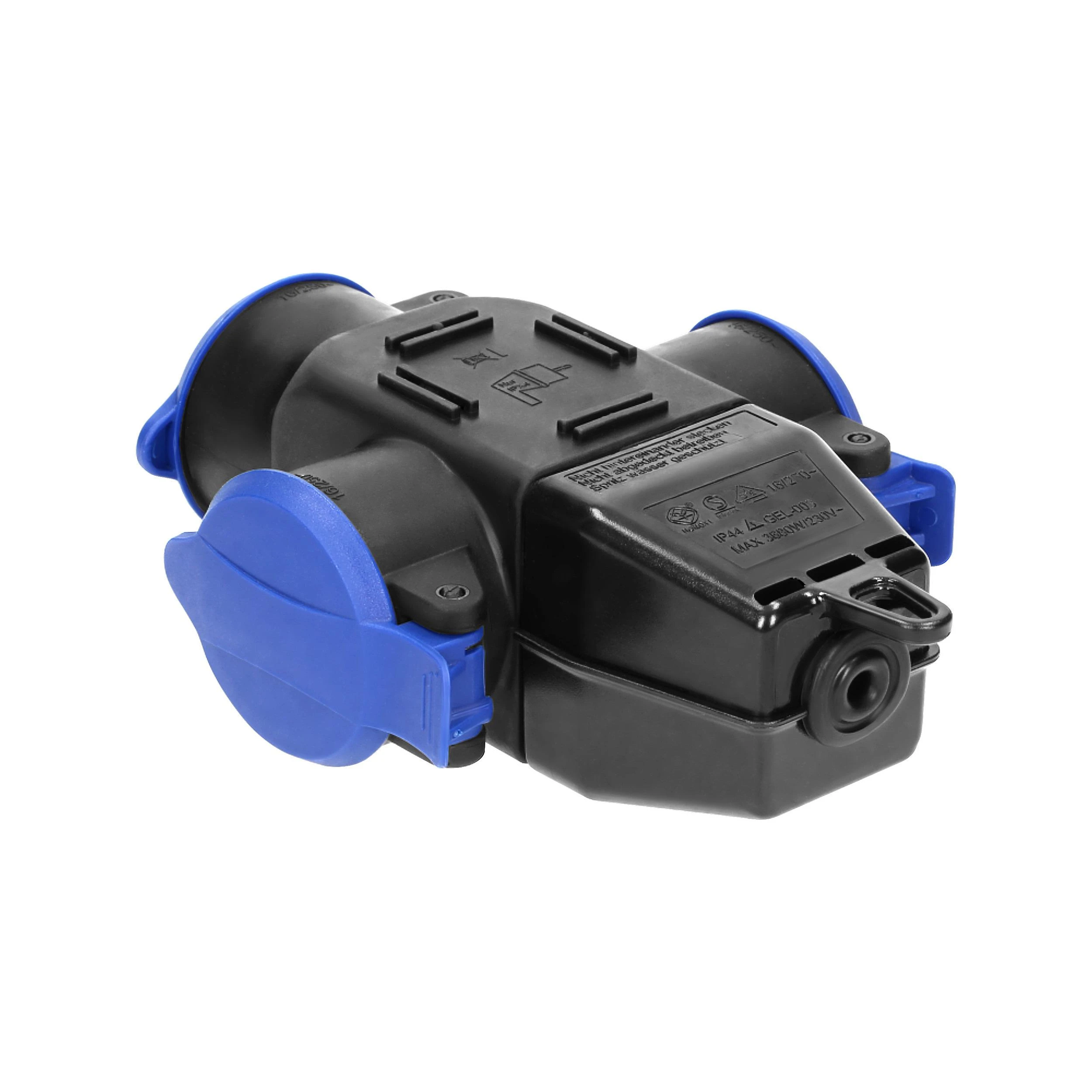 ORNO ROZGAŁĘŹNIK TRÓJGNI.SCHUKO 3X2P+Z 16A, IP 44