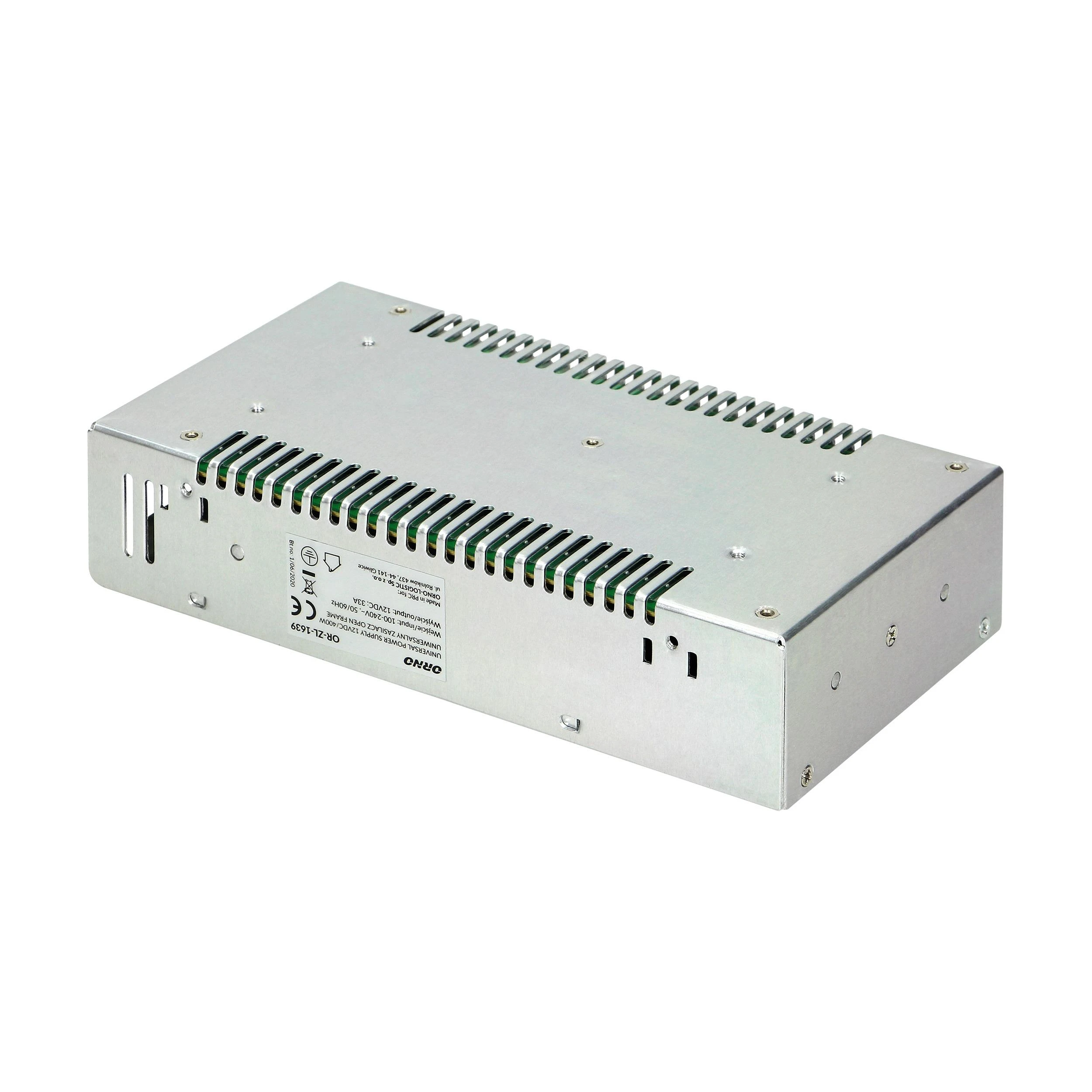 Orno Maitinimo šaltinis Atviro rėmo maitinimo šaltinis 12 V nuolatinės srovės 400 W
