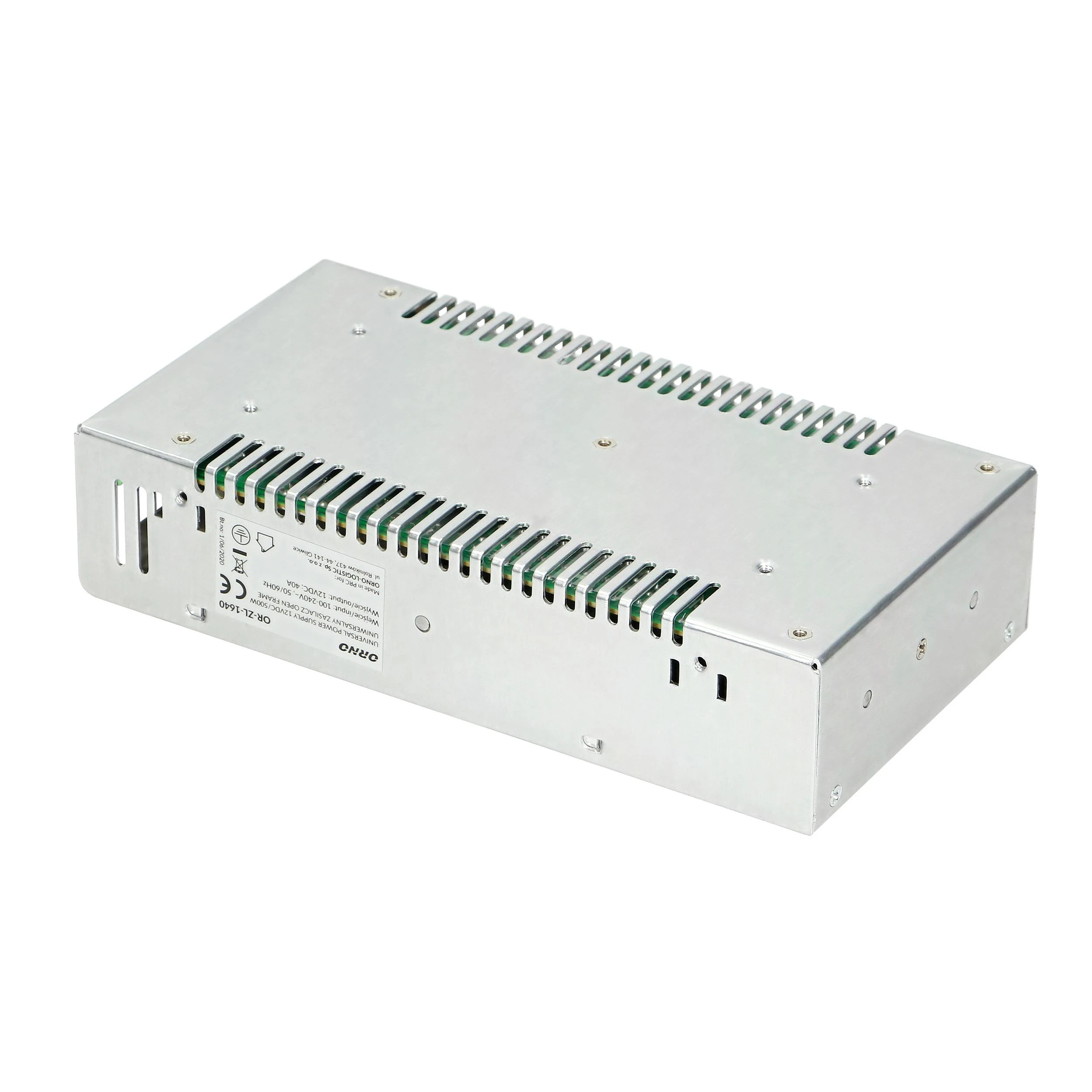 Orno Maitinimo šaltinis Atviro rėmo maitinimo šaltinis 12 V nuolatinės srovės 500 W