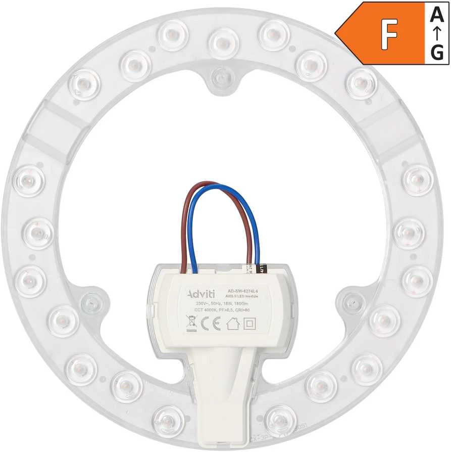 Orno AVIS II LED šviesos diodų panelė 18 W, 1800 lm, 4000 K, ? 176