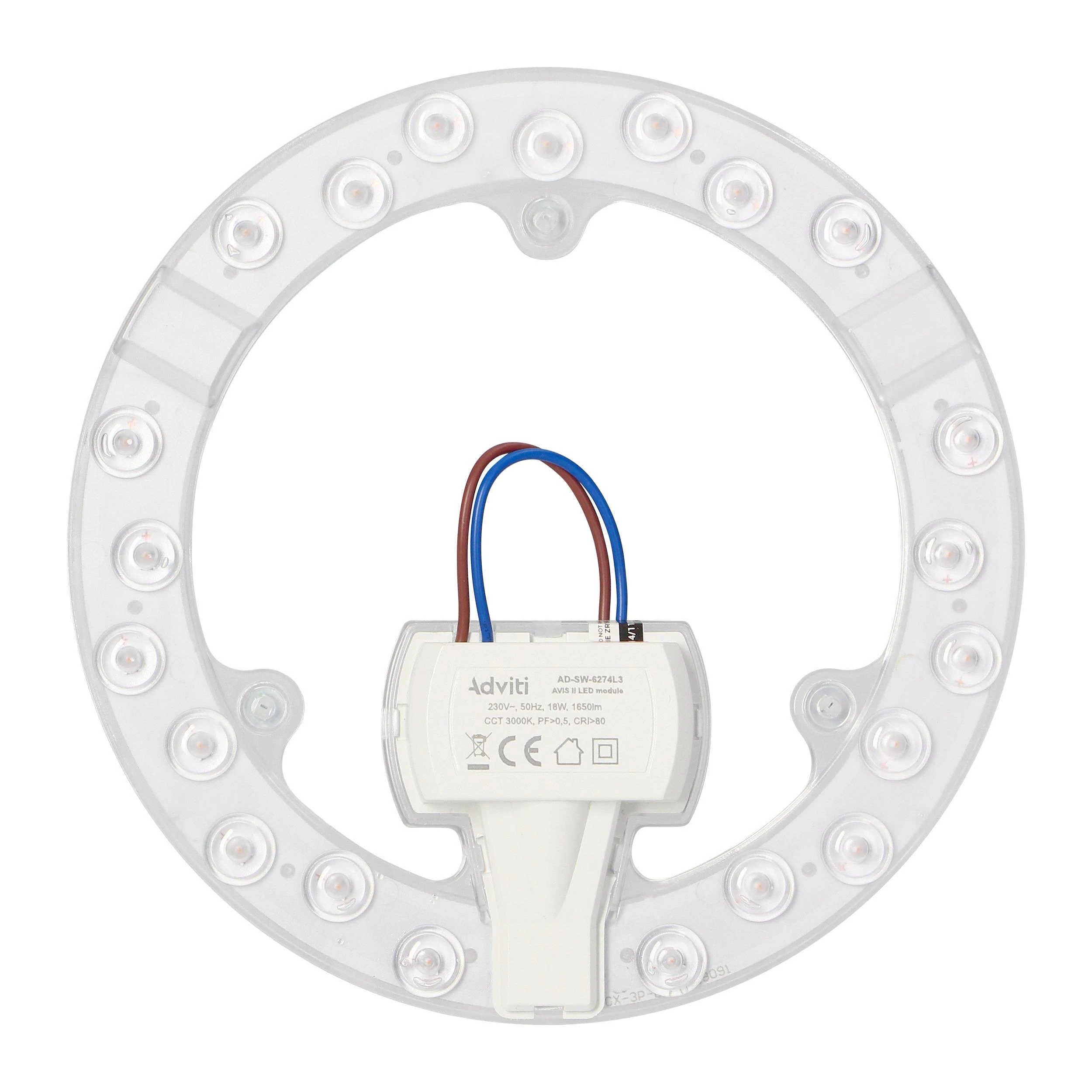 Orno AVIS II LED šviesos diodų panelė 18 W, 1650 lm, 3000 K, ? 176
