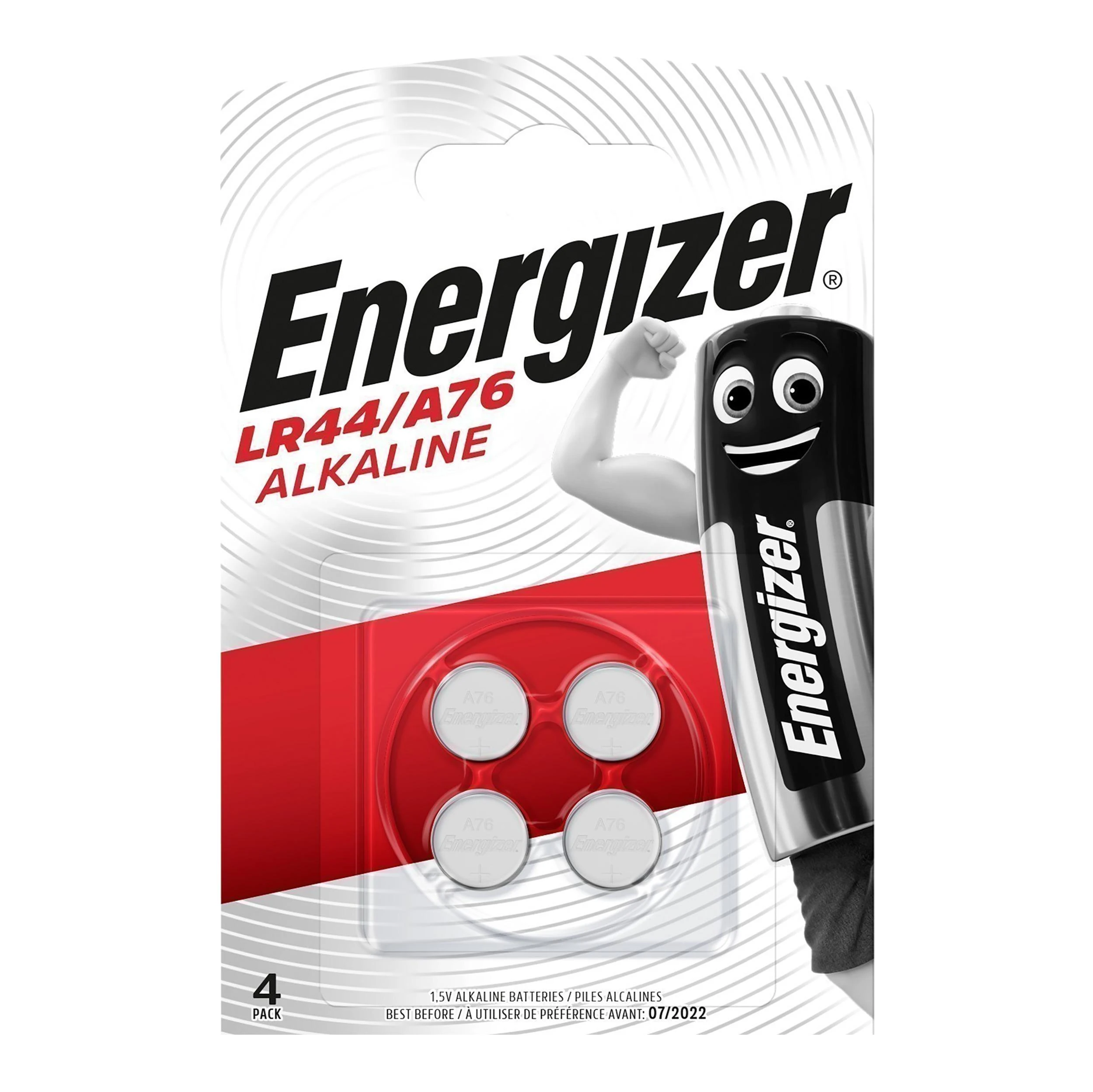 Element. Energizer Baterija LR44/A76 Alka