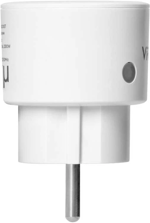 Zestaw Rinkinys Belaidžių MINI Schuko lizdų rinkinys, valdomas nuotoliniu būdu 1+1, 2300 W