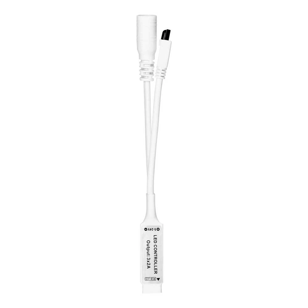 Orno Bezprzewodowy Belaidis RGB LED juostų valdiklis su nuotolinio valdymo pultu, 24 mygtukai, 12V, 6A, 72W