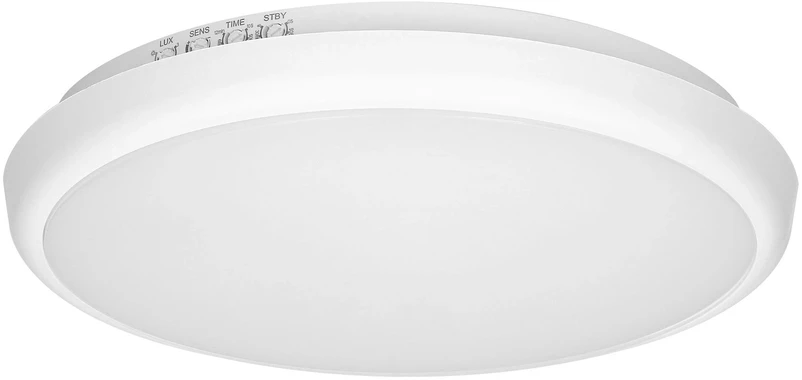 Orno Lubinis LED šviestuvas su judesio jutikliu Adviti CERS, 16 W, 1300 lm, 4000 K, IP65, baltas