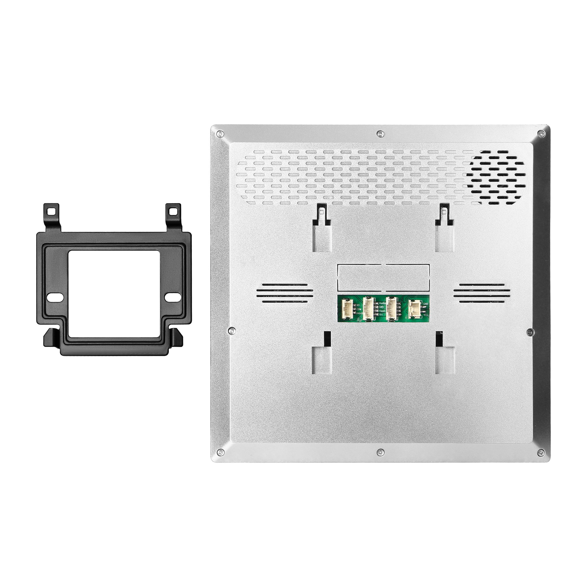 Orno Rinkinys „CONESSI Full HD“ vaizdo domofono komplektas, 7 colių LCD monitorius be ragelio, lauko stotelė su RFID kortele ir pultelio skaitytuvu, belaidis internetas ir valdymas per „Tuya“ programėlę