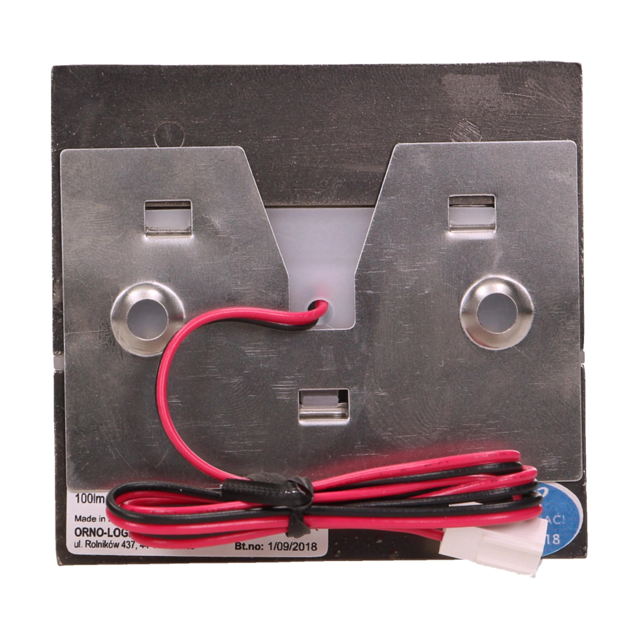 Orno CYGNUS LED 1.2W, paviršinis laiptinės šviestuvas, 12V DC, 100lm, 3000K, žalvaris