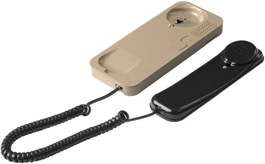 Orno Daugiabučio telefono numeris, skirtas 4, 5, 6 laidų instaliacijai SMART 5P, CYFRAL, juodos ir smėlio spalvos