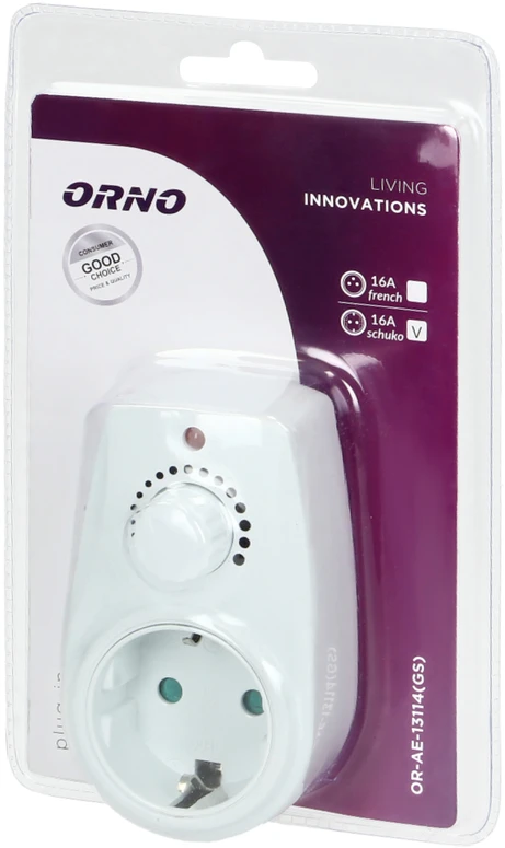 Orno Dimmer su Schuko 2880 maitinimo lizdu
