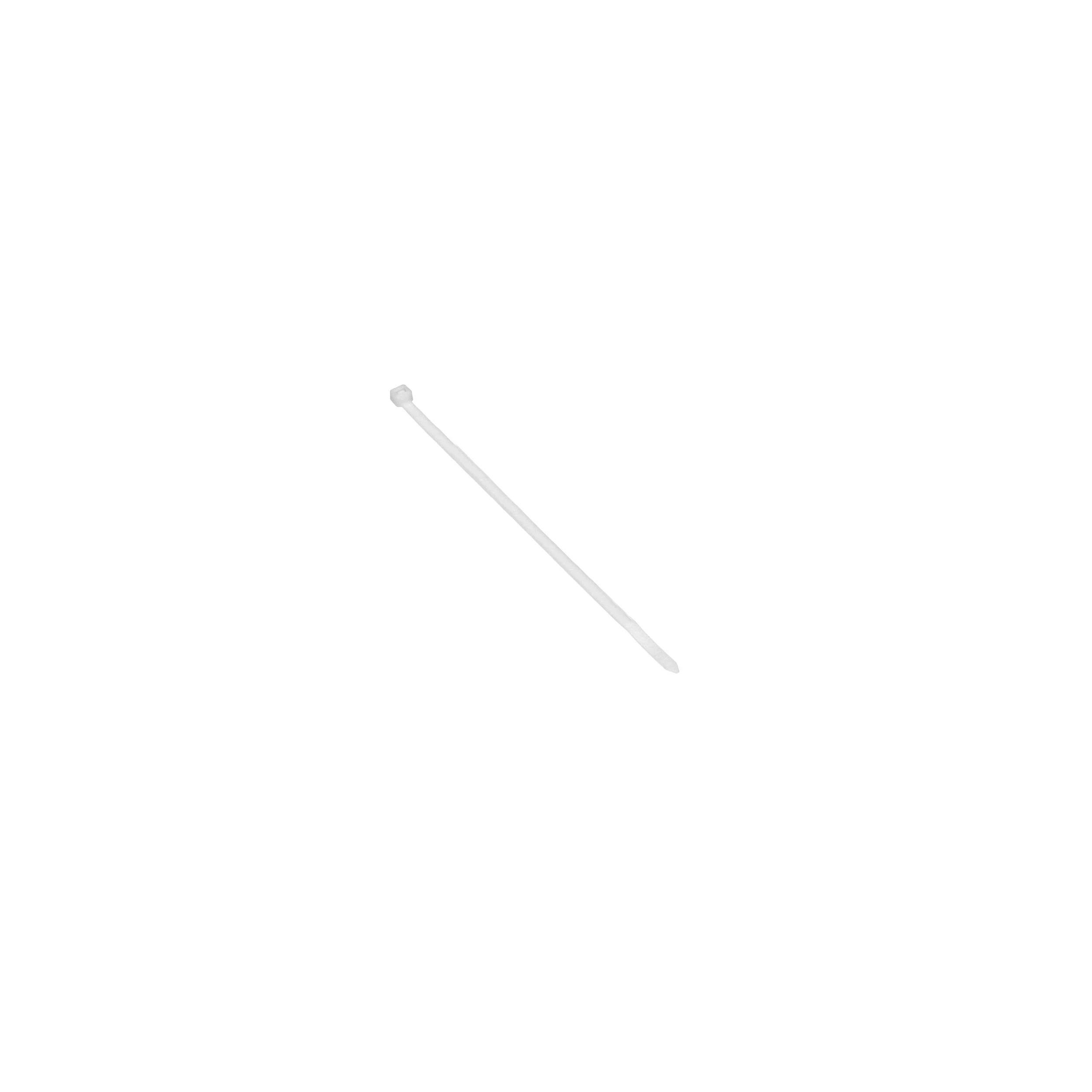Orno Opaska Kabelinė raištelis, natūralios spalvos, plotis 4,8 mm, ilgis 200 mm, 100 vnt.
