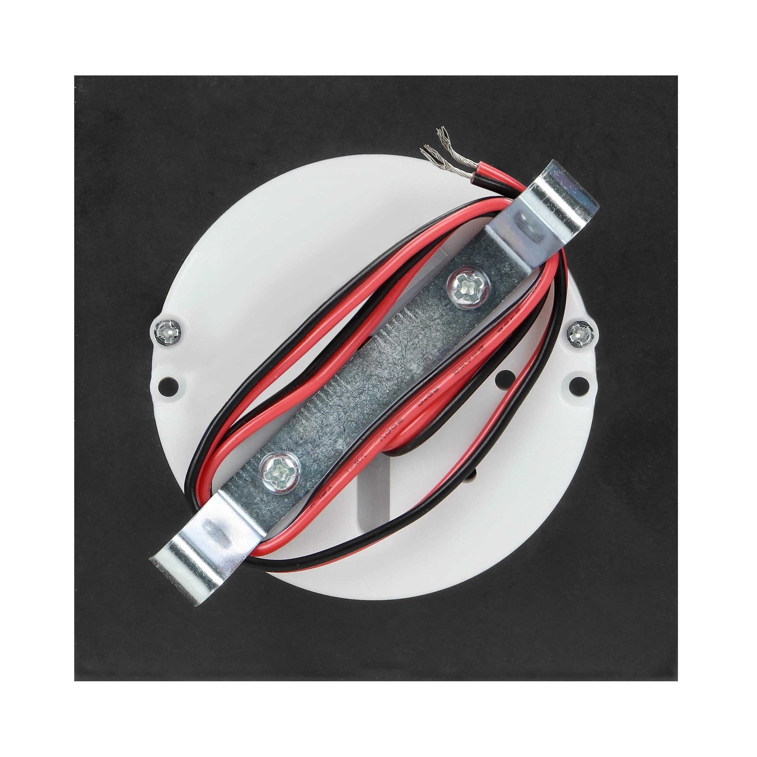 Orno DRACO LED NEW 1.5W, įleidžiamas laiptų šviestuvas, 12VDC, 30lm, 6000K, juodas, inovatyvus tvirtinimo būdas