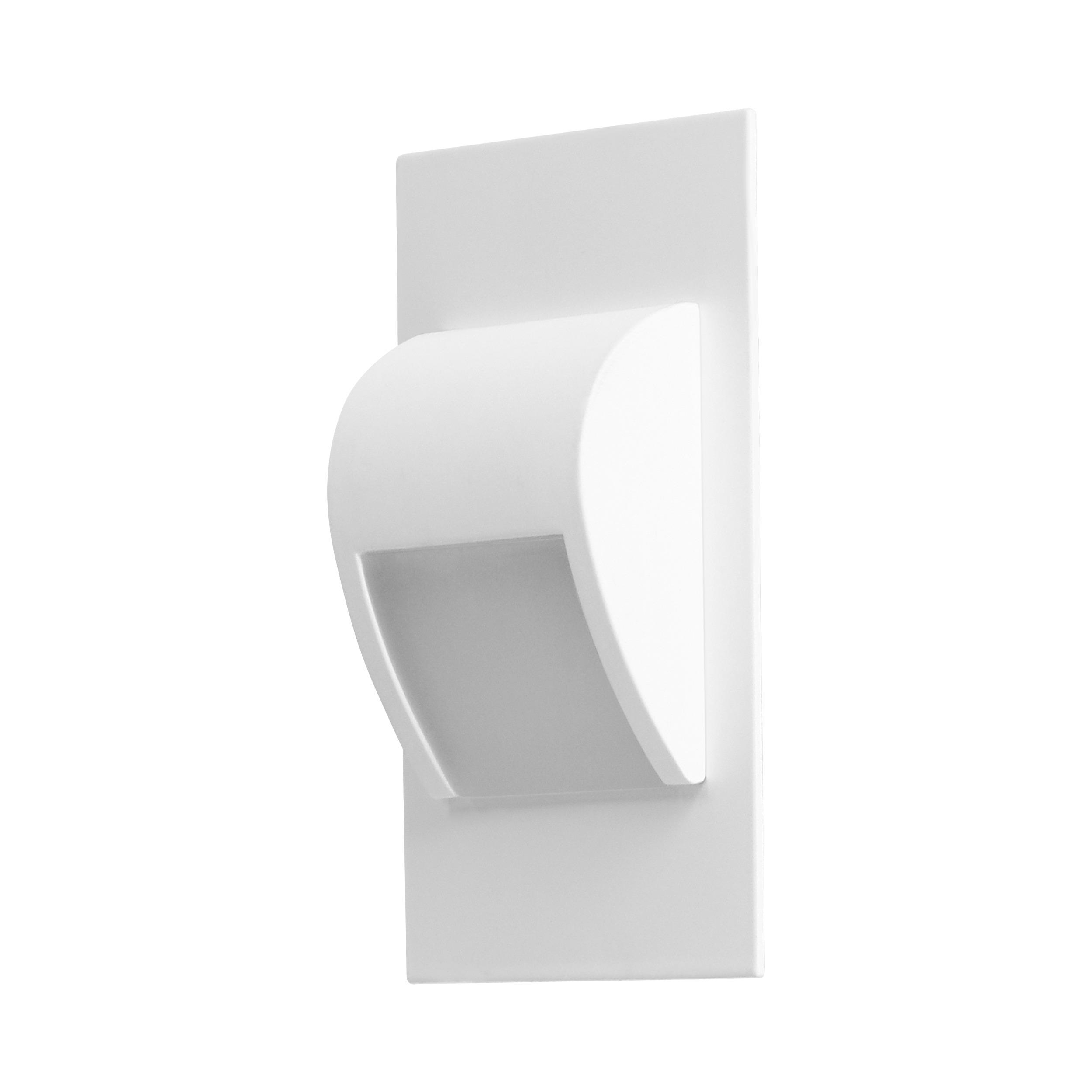 Orno DRACO LED NEW 1.5W, įleidžiamas laiptų šviestuvas, 12VDC, 30lm, 4000K, baltas, novatoriškas tvirtinimo būdas