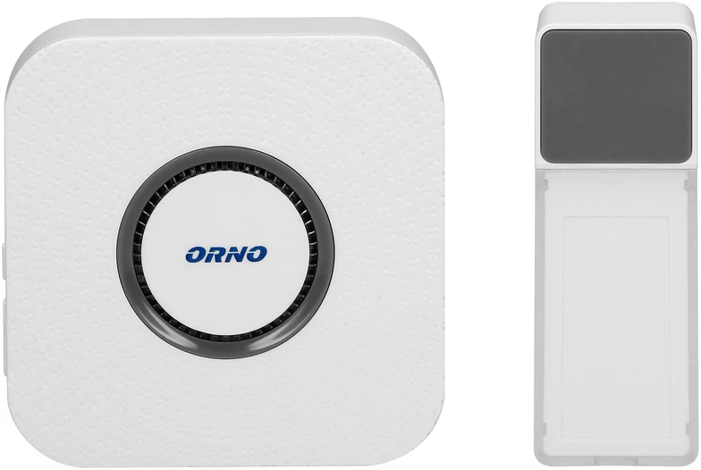 Orno Dzwonek belaidis TORINO 2 DC, bateryjny, learning system, 58 dźwięków, 400m