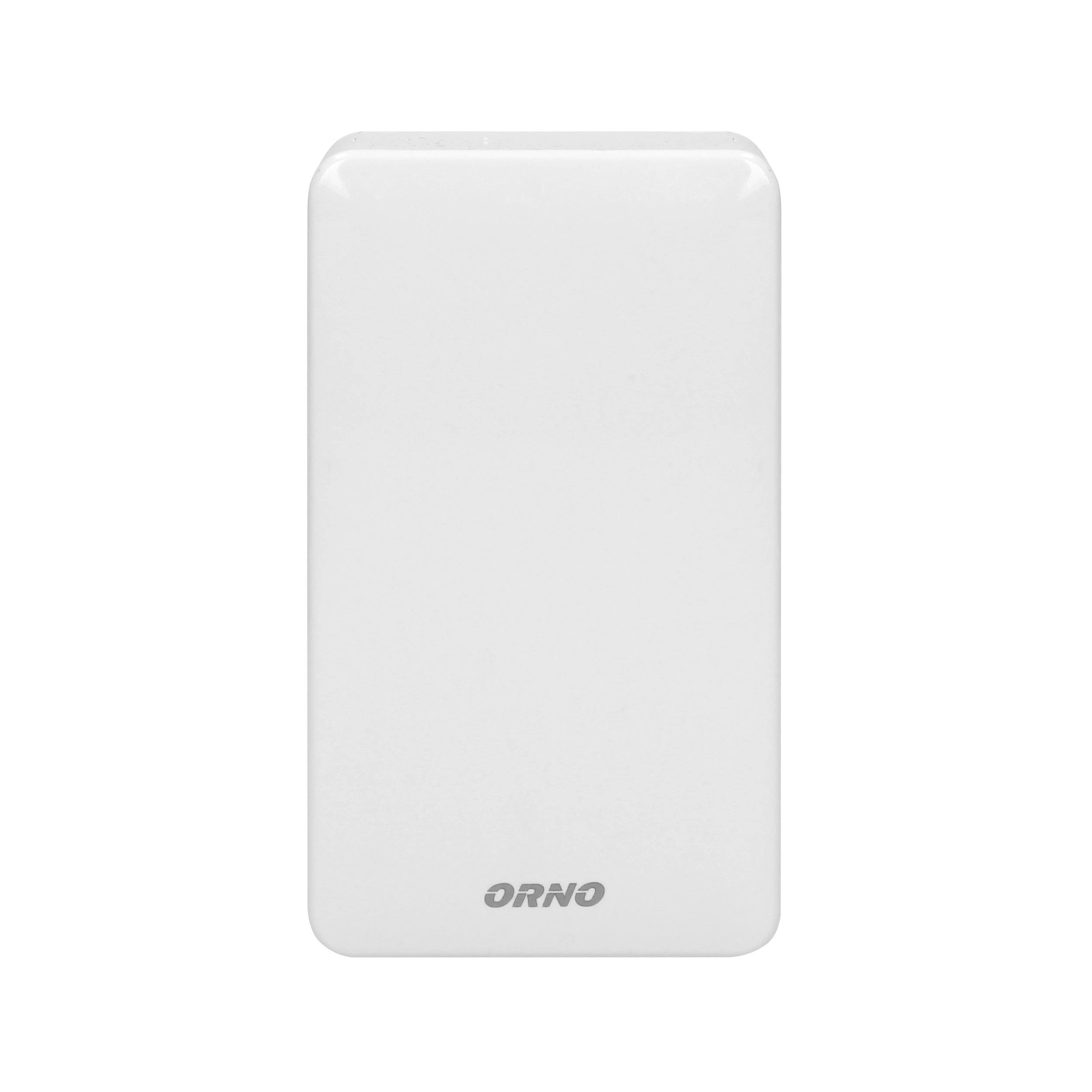 Orno Dzwonek BREVIS MINI AC dviejų tonų elektromechaninis skambutis, 230 V, baltas